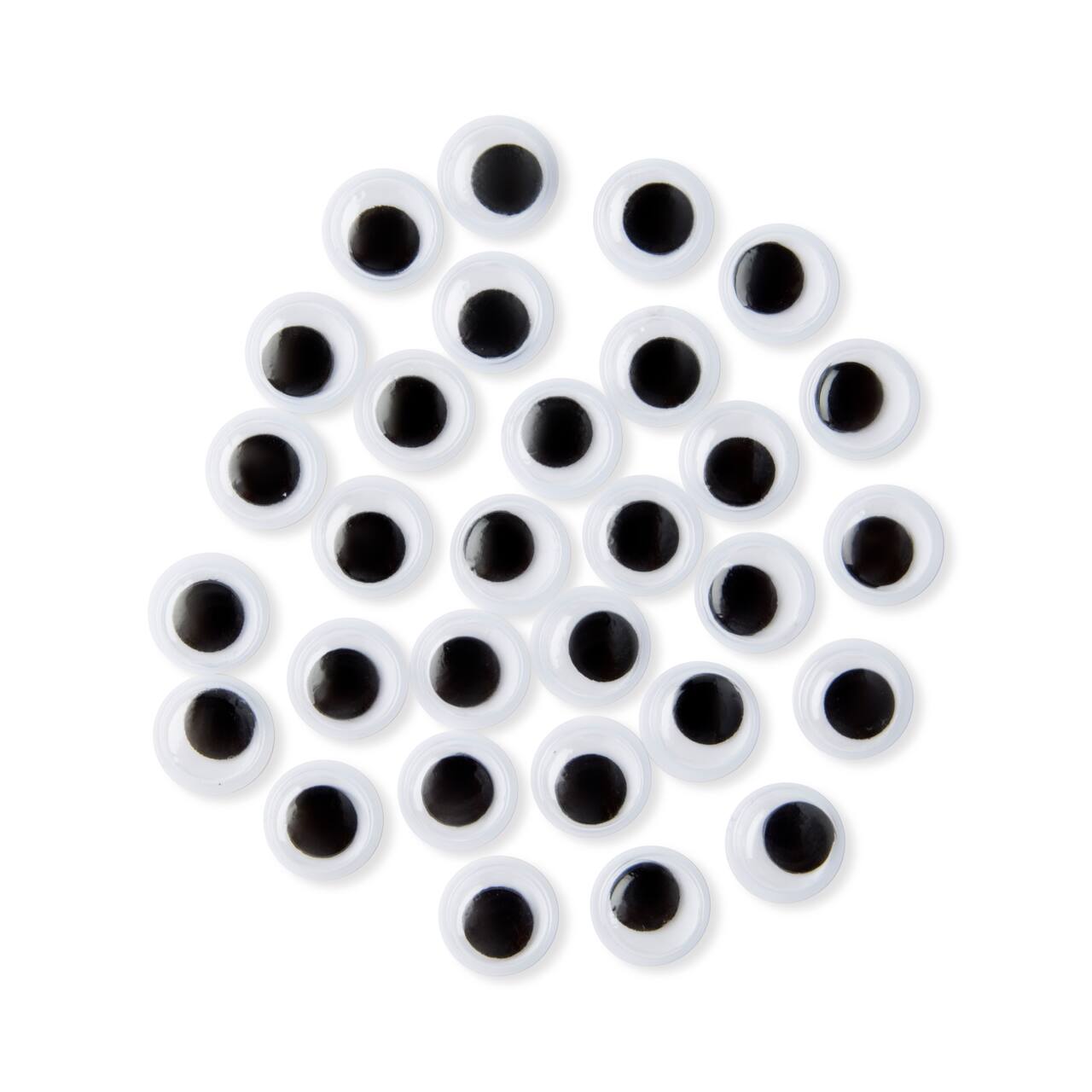 12 Packs: 190 ct. (2,280 total) 10 mm Flat Back Wiggle Eyes by Creatology™